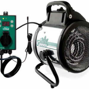 Bio Green Elektrogebläseheizung Palma digital + Thermostat Thermo 2