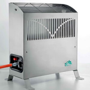 Gewächshausheizung Frostwächter Bio Green Gasheizung Frosty 4500 W, Silber