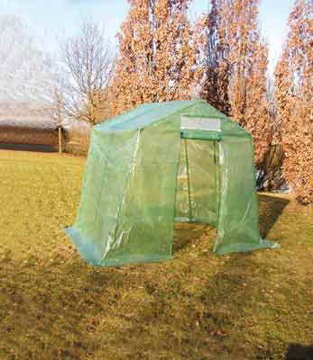 Gewächshaus 200 x 250 x 214cm PE, 140g/m² - 1