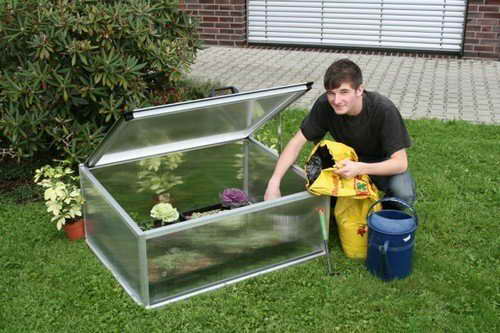 KGT Aluminium Frühbeet Premium 6 mm HKP - 1