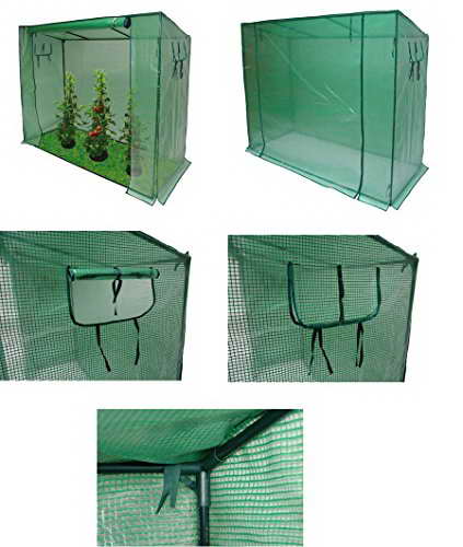 Tomaten Gewächshaus Treibhaus 200/80/170cm - 1
