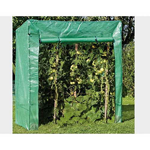 Tomatengewächshaus 170xH190x80cm, PE-Gitterfolie - 1