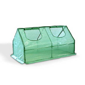 Folien Gewächshaus Treibhaus Folientunnel Tomatenhaus Folienzelt Frühbeet (02_Elongated) - 1