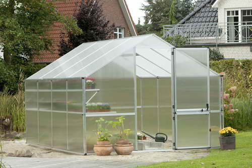 Gewächshaus "Orchidee III" (9,6 m², pressblank) - 1