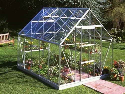 Halls Gewächshaus Universal 108 Alu Blankglas - 1