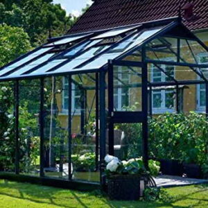 Juliana Gewächshaus Premium 10.9 anthrazit Blankglas - 1
