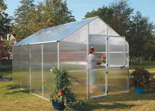 KGT Gewächshaus "Lilie III" 9,6 m² (anthrazit-grau) - 1