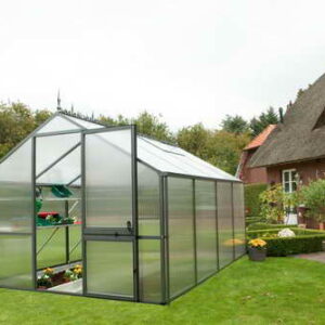 KGT Gewächshaus "Tulpe III" 7,5 m² (anthrazit-grau) - 1