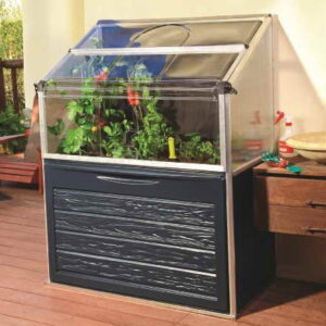 Palram 701813 Hochbeet 60 x 118 x 146 cm, Alu Plant Inn Compact - 1