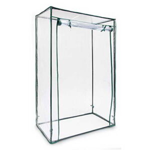 Relaxdays Foliengewächshaus Tomatenhaus mit Stecksystem 0,5m²