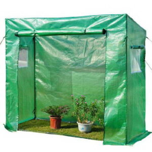 Outsunny Gewächs-/Treib-/Tomatenhaus Frühbeet 200 x 77 x 169 cm, grün -