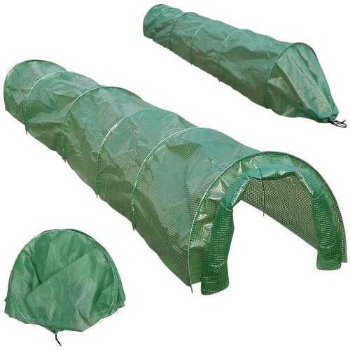 Pflanztunnel 300cm Pflanzenfolie Gewächshaus Folientunnel Foliengewächshaus Frühbeet Treibhaus -