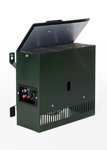 Stand Wand Heizung Gewächshausheizung 2 KW Grün Gasheizung Gasstrahler - 