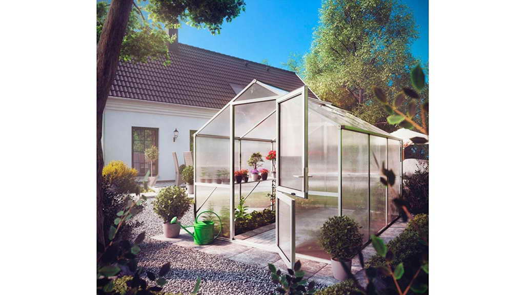 KGT Gewächshaus • Rose III • silber • 7,53m²