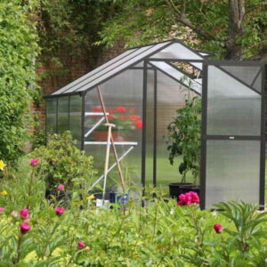 KGT Gewächshaus Flora III anthrazit