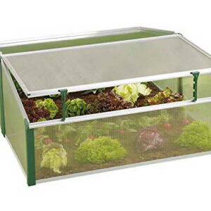 Juwel 20220 Doppelfrühbeet Easy Fix, 120 x 100 x 40 / 30 cm -