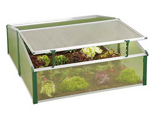 Juwel 20220 Doppelfrühbeet Easy Fix, 120 x 100 x 40 / 30 cm - 