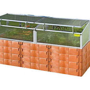Juwel 20343 Thermo-Frühbeet, 190 x 120 x 40 / 30 cm -
