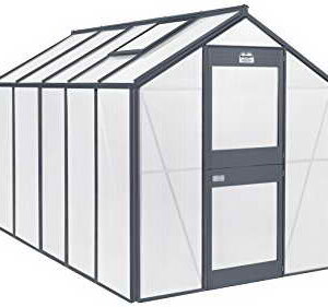 Beckmann Gewächshaus, anthrazitgrau, 319 x 200 x 220 cm, U6-D-AE -
