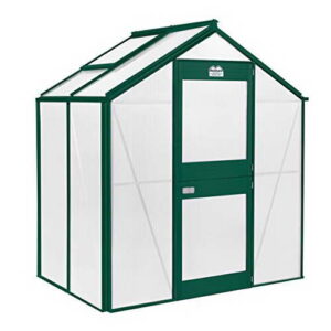 Beckmann Gewächshaus, moosgrün, 134 x 200 x 220 cm, U3-D-GE -