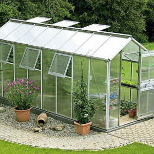 Beckmann Gewächshaus Typ Allgäu Modell S160 256x627 cm -