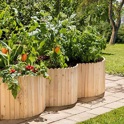 BECKMANN Hochbeet 7, B/T/H: 220/160/44 cm - 