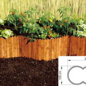 Beckmann KB2 Hochbeet 220 x 100 cm Höhe 44 cm, 860 Liter -