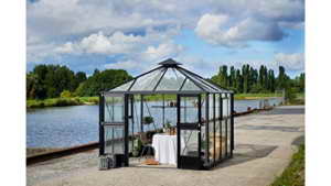 Juliana Oase 8.8 • Alu anthrazit • ESG 3mm • 8,8 m²