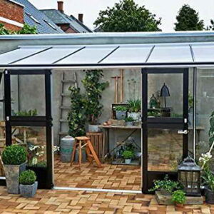 Juliana Gewächshaus Veranda 4.4 Alu Sicherheitsglas -