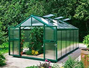 BECKMANN Gewächshaus Allplanta 8 GE, BxT: 300x606 cm, grün grün - 