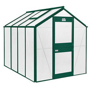 Beckmann Gewächshaus, moosgrün, 257 x 200 x 220 cm, U5-D-GE -