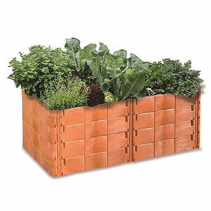 Hochbeet Profiline Basis-Set terracotta 130x60x52cm -