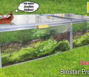 JUWEL 20148 Frühbeet Beetsystem Biostar Protect 2000 Maße 200,5x76,5x52/44cm -