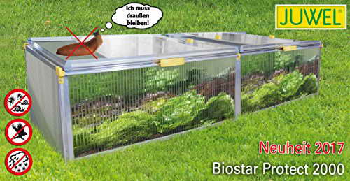 JUWEL 20148 Frühbeet Beetsystem Biostar Protect 2000 Maße 200,5x76,5x52/44cm - 