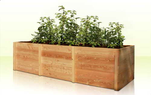 Profi Hochbeet 296cmx97cm, Höhe 80cm,inkl.Zubehör (Folie,Draht) - 