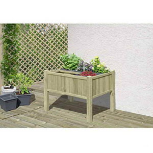 Gartenpirat Hochbeet mit 6x Pflanzkasteneinsatz • Holz • 0,85m²