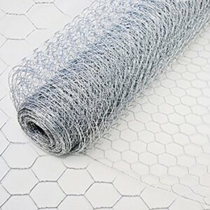 Drahtgeflecht für Hochbeet aus Holz